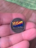 Arizona Traditions Golf Club Metal Golf ball Marker
