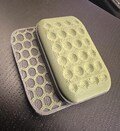 The Spore w/ Stainless Steel composite plates Fidget Slider 3 click (OD green / SS composite) Silent / EDC / slider/ fidget