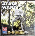 Vintage Sealed Star Wars AT-ST Walker Model Kit With Movie Poster
