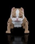 3D Printed American Bully Figurine - 6 cm Detailed Collectible Figure