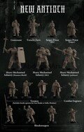 Trench Crusade Compatible - New Antioch Warband, Perfect for Tabletop Wargames, Customizable Chaos Army Figures