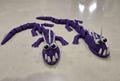 Goofy Dragon | 3D Printed Dragon | Silly Toy | Colorful Dragon | Kids Toy | Googly Eyes | Articulated Body